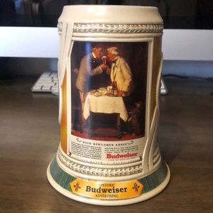 Budweiser “When Gentlemen Agree” Stein